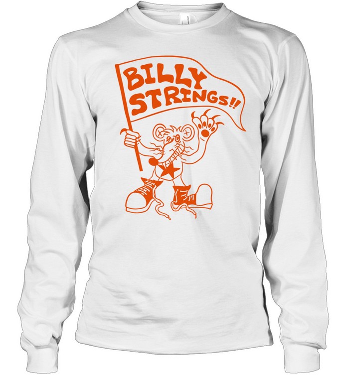 Billy Strings rat with dates schedule Long Sleeve Tee