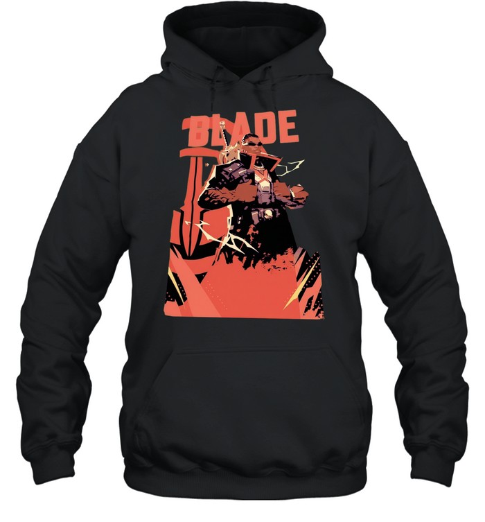 Blade Marvel Comic Character Vampire Hunter Hoodie
