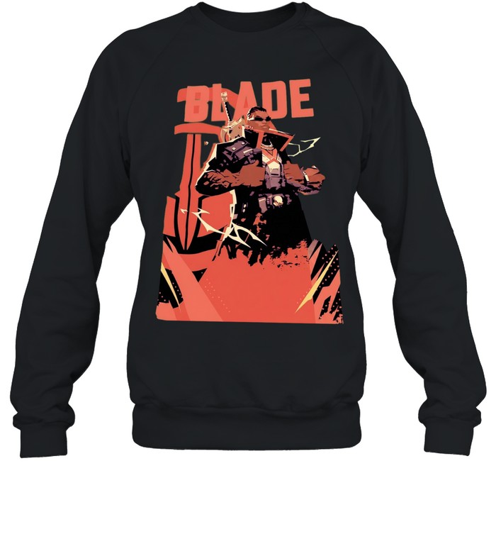 Blade Marvel Comic Character Vampire Hunter Sweatshirt