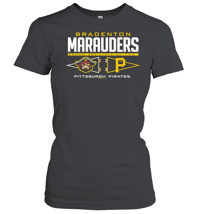 Bradenton Marauders Proud Affiliate of the Pittsburgh Pirates Women T-Shirt