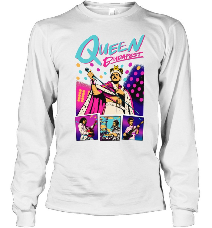 Budapest 40Th Anniversary Pop Art Vest Long Sleeve Tee