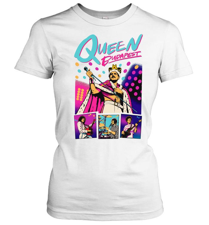 Budapest 40Th Anniversary Pop Art Vest Women T-Shirt
