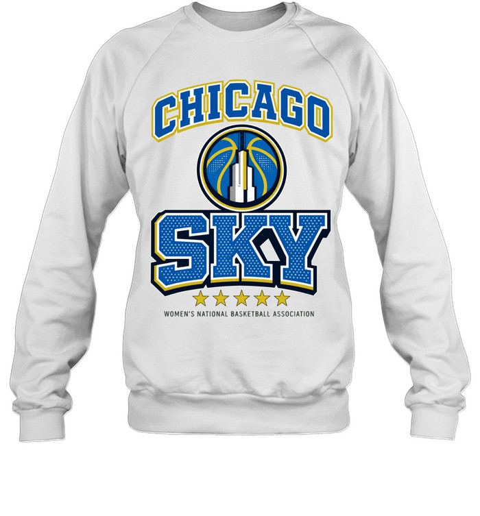 Chicago Sky Women’s National Basketball Association Logo Sweatshirt