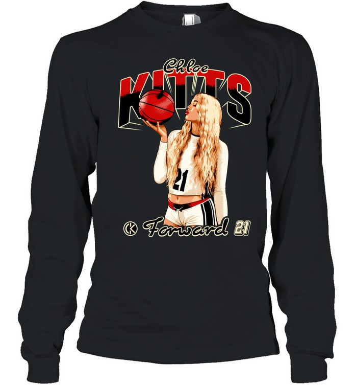 Chloe Kitts South Carolina Gamecocks Forward 21 basketball Long Sleeve Tee