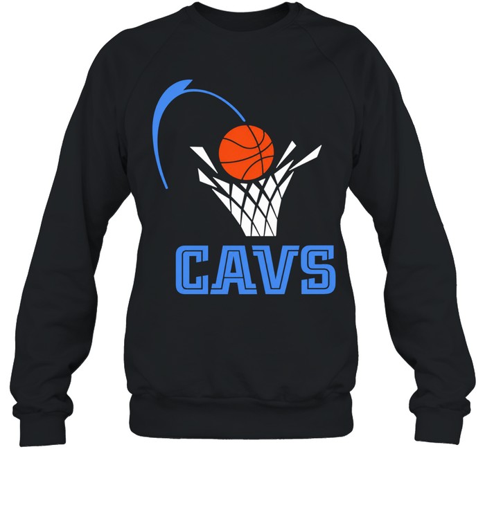 Cleveland Cavaliers Basketball Net CAVS Sweatshirt