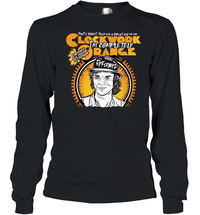 Clockwork Orange Ludovico Technique Reformed Long Sleeve Tee