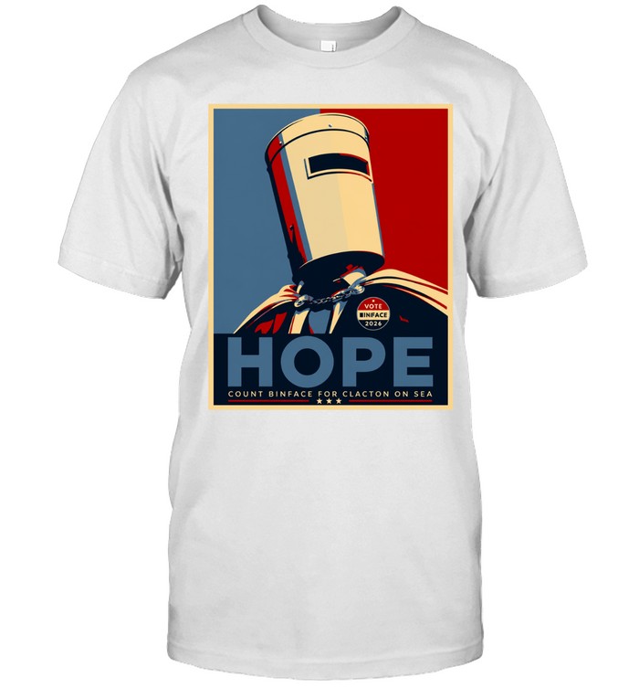 Count Binface for Clacton on Sea Hope UK Political Vote Binface Unisex T-Shirt