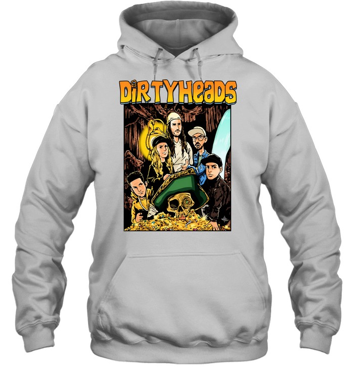 Dirty Heads band treasure cave illustration Hoodie