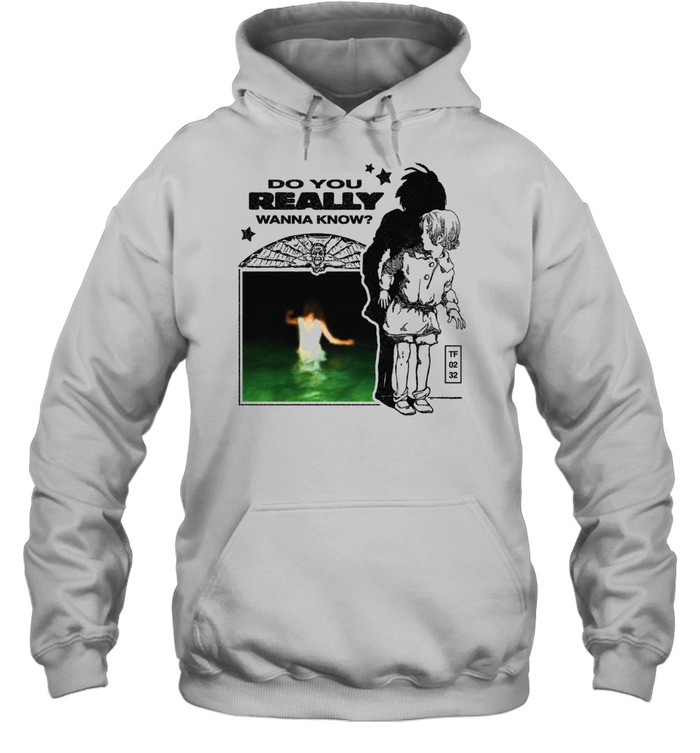 Do You Really Wanna Know Retro Collage surreal Hoodie