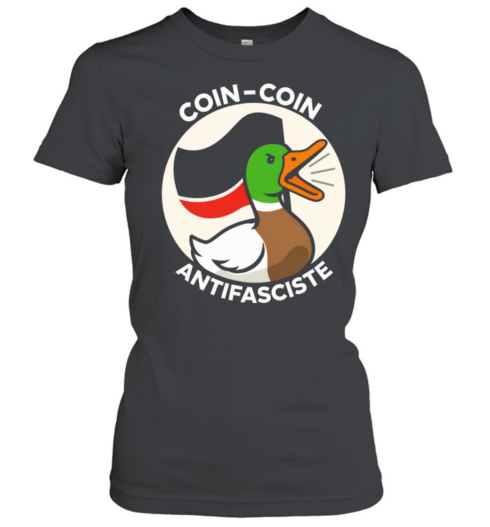 Duck Coin-coin antifasciste Women T-Shirt