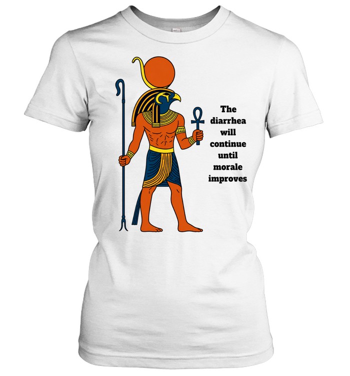 Egyptian God Horus The Diarrhea Will Continue Women T-Shirt