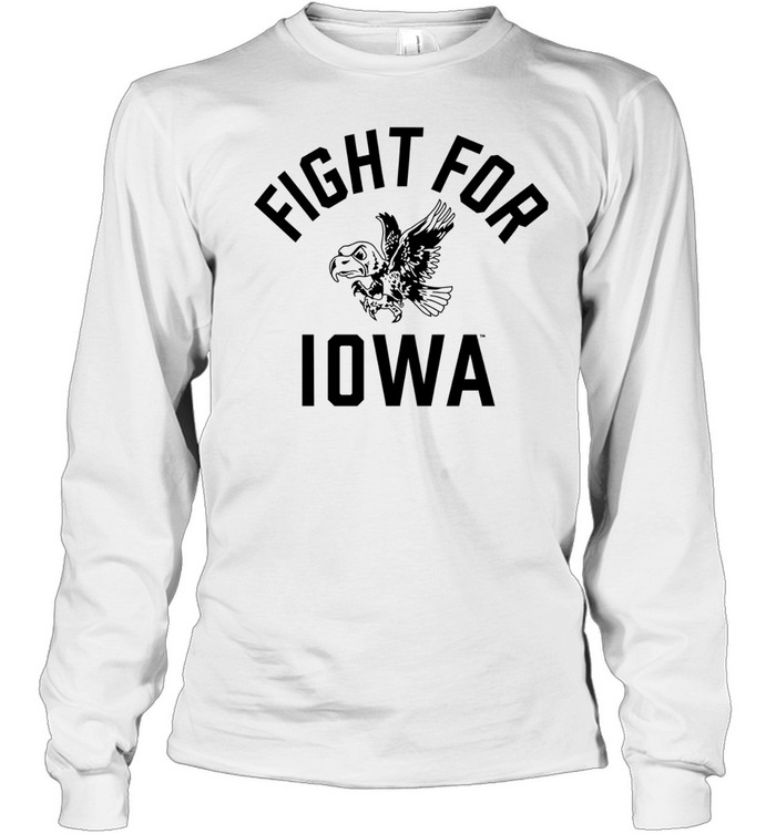 Fight for Iowa University of Iowa Hawkeyes Team Long Sleeve Tee