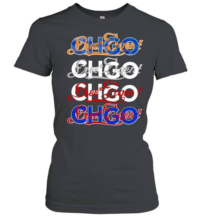 Free Agent x CHGO Logo Chicago sports Women T-Shirt
