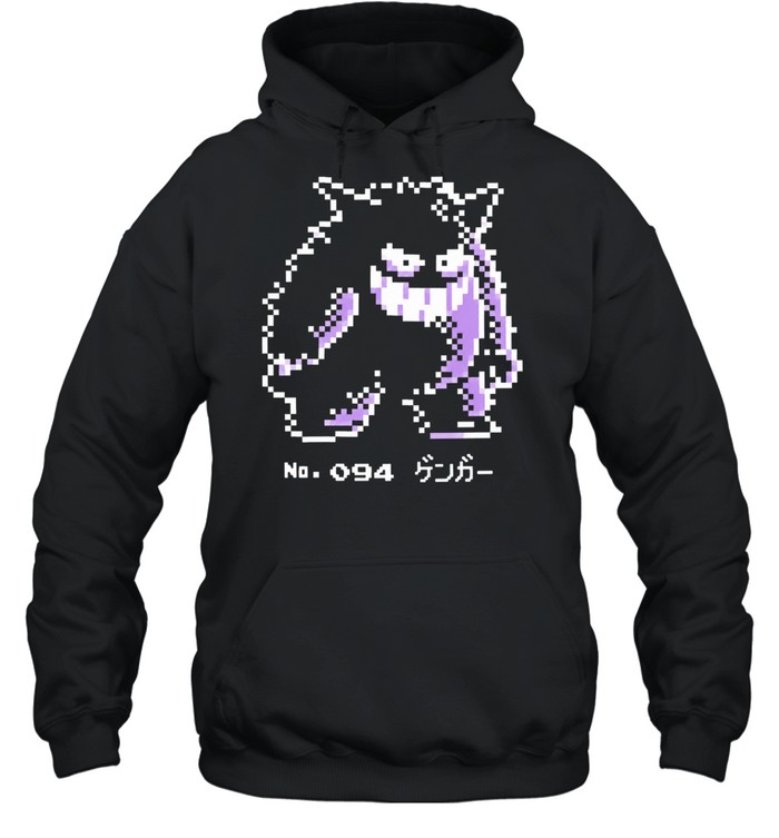 Gengar Pokemon No 094 Gengar Hoodie