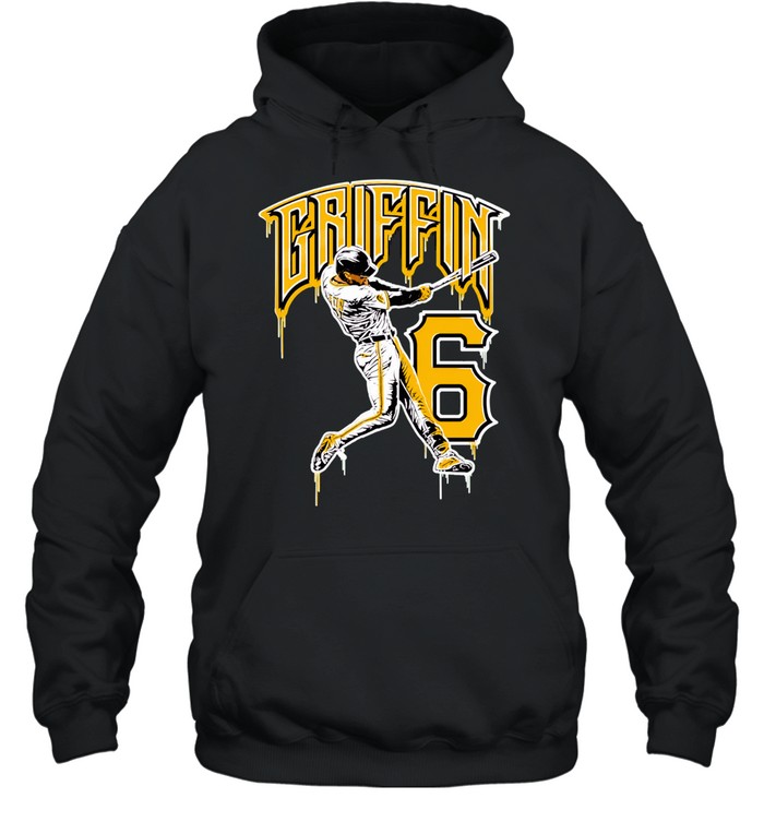 Griffin 6 Baseball Player Batter Sports Hoodie