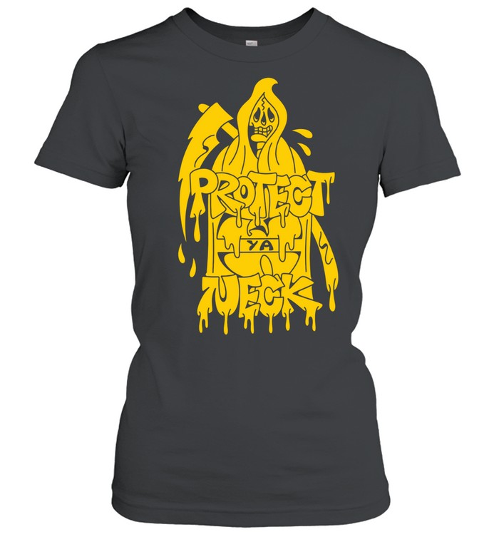 Grim reaper protect ya neck Women T-Shirt