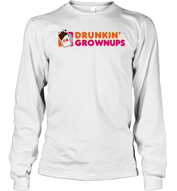 Grownups DG mug logo parody Long Sleeve Tee
