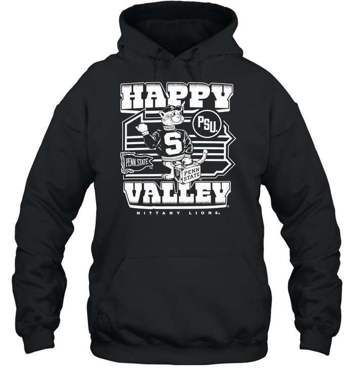 Happy Valley Penn State Nittany Lion PSU Mascot Hoodie