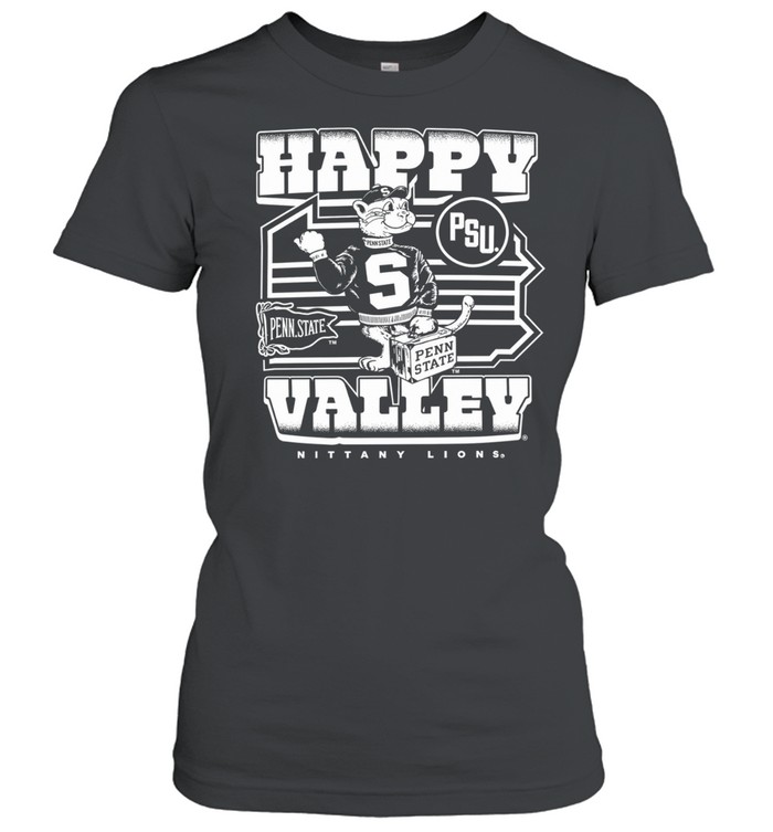 Happy Valley Penn State Nittany Lion PSU Mascot Women T-Shirt