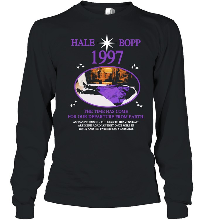Heaven’s Gate Hale-Bopp 1997 Departure Bootleg Long Sleeve Tee