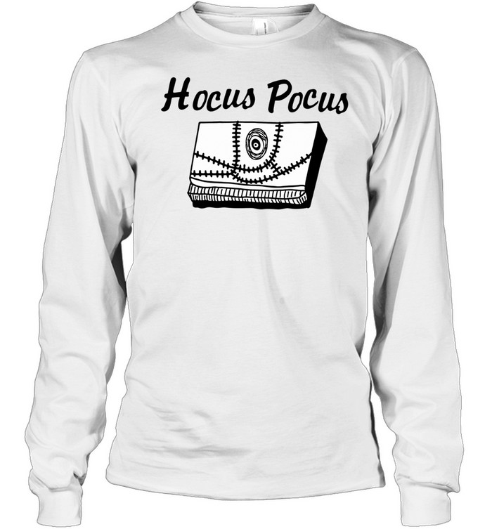 Hocus Pocus Spellbook Witchcraft Halloween Long Sleeve Tee
