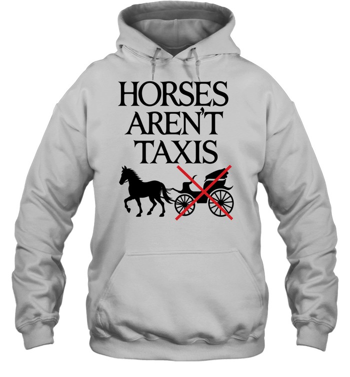 Horses aren’t taxis Hoodie