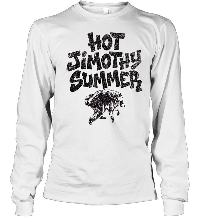 Hot Jimothy Summer Raccoon Men’s Long Sleeve Tee
