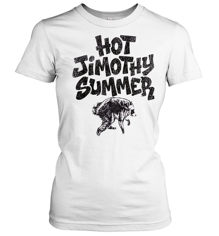 Hot Jimothy Summer Raccoon Men’s Women T-Shirt