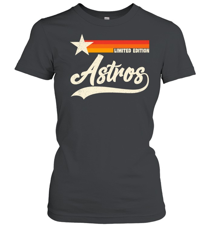 Houston Astros limited edition retro Women T-Shirt