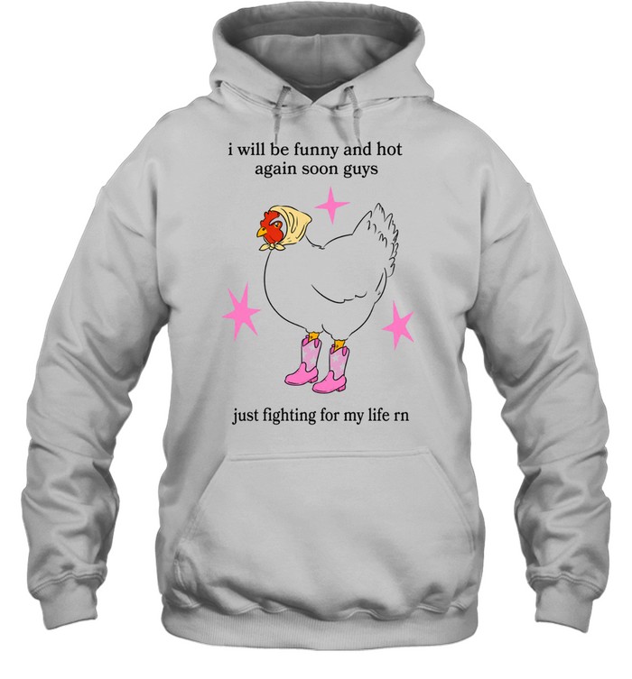 I Will Be Funny And Hot Again Soon Guys Just Fighting For My Life Rn Hoodie