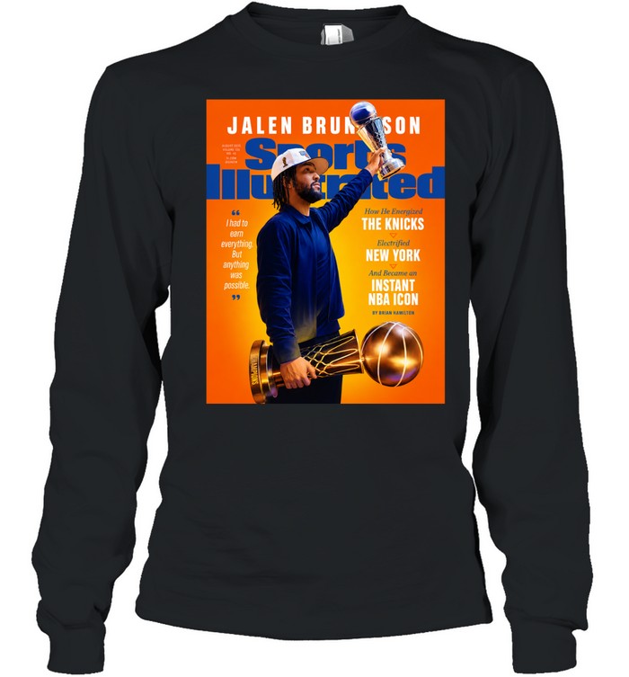 Jalen Brunson The Sports Illustrated August 2026 Long Sleeve Tee