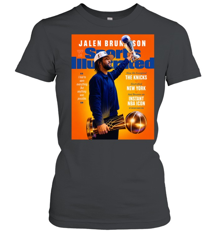 Jalen Brunson The Sports Illustrated August 2026 Women T-Shirt