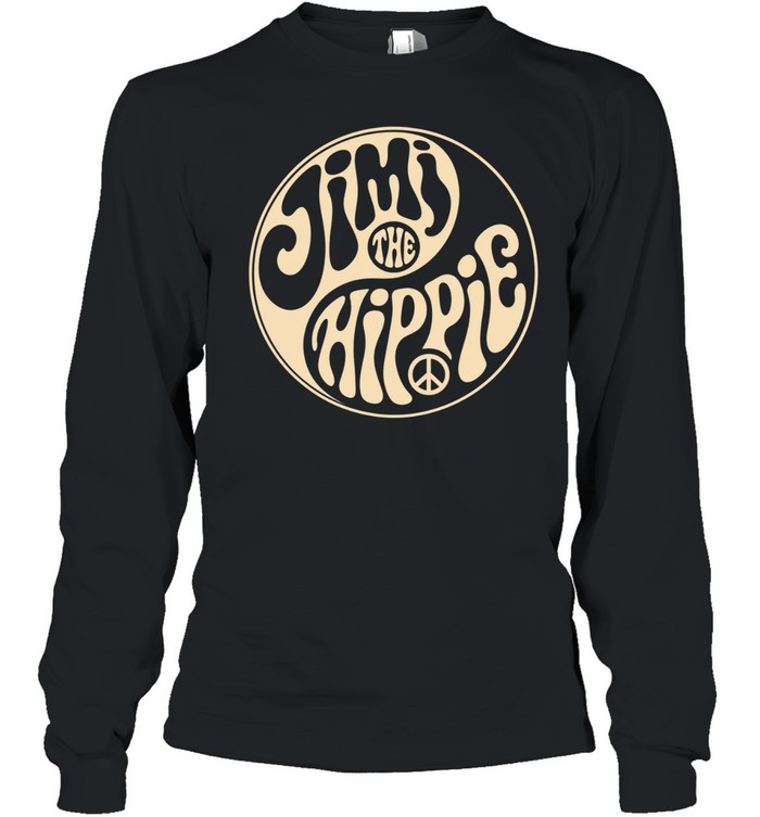Jimi The Flying Hippie Yin and Yang vintage Long Sleeve Tee