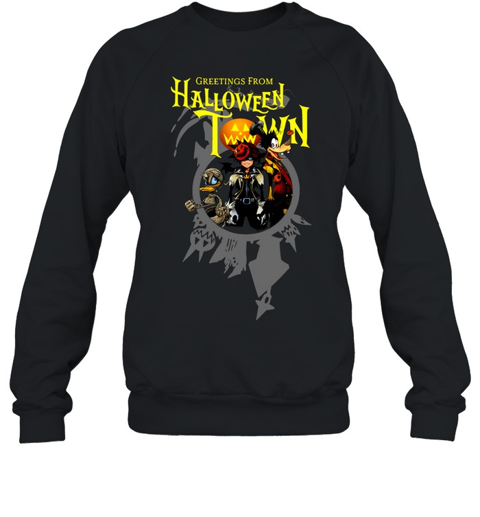 Kingdom Hearts Greetings From Halloween Town Sweatshirt