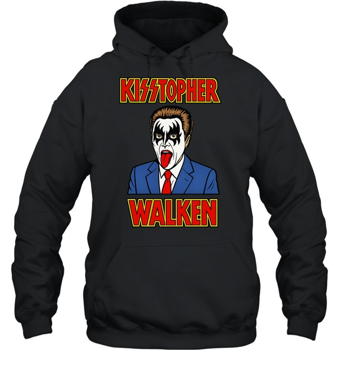 Kisstopher Walken portrait Hoodie