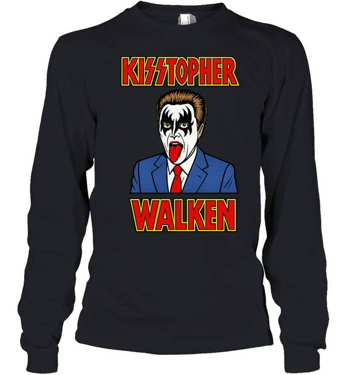 Kisstopher Walken portrait Long Sleeve Tee