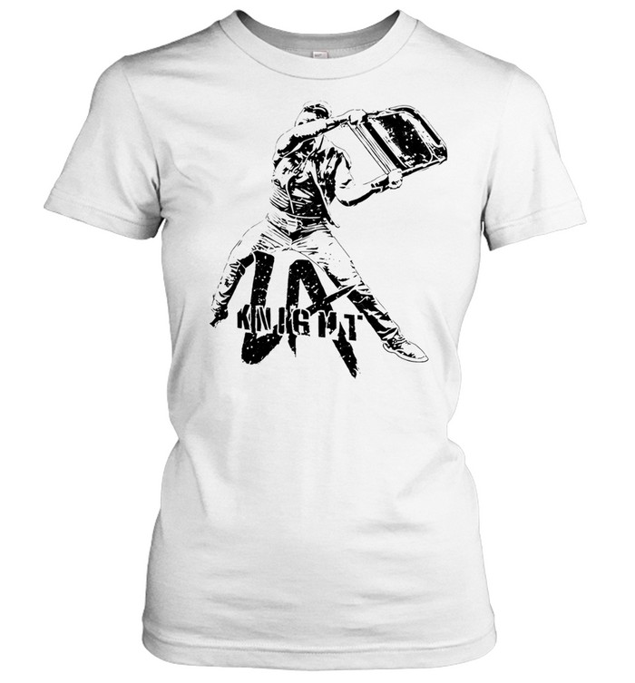 LA Knight Folding Chair Silhouette graphic Women T-Shirt