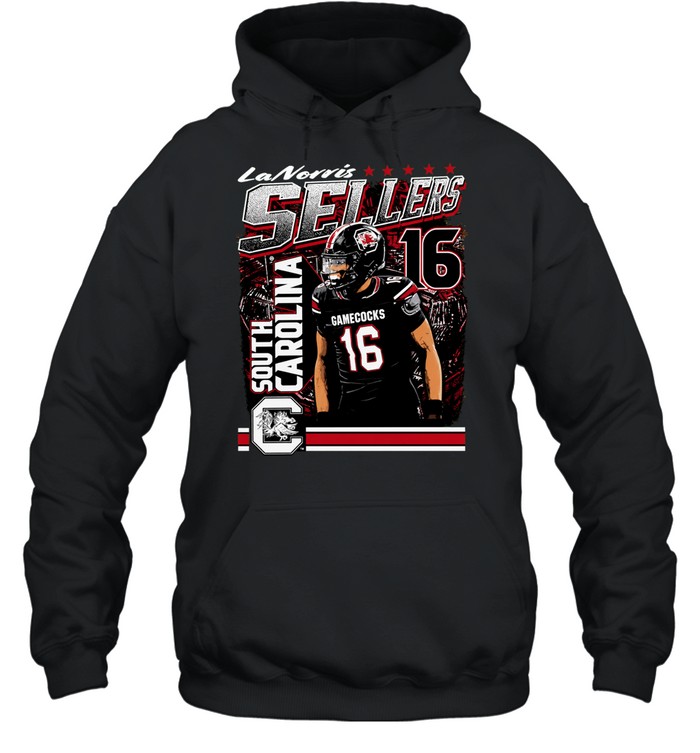LaNorris Sellers 16 South Carolina Gamecocks player Hoodie