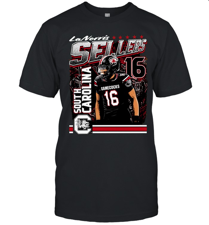 LaNorris Sellers 16 South Carolina Gamecocks player Unisex T-Shirt