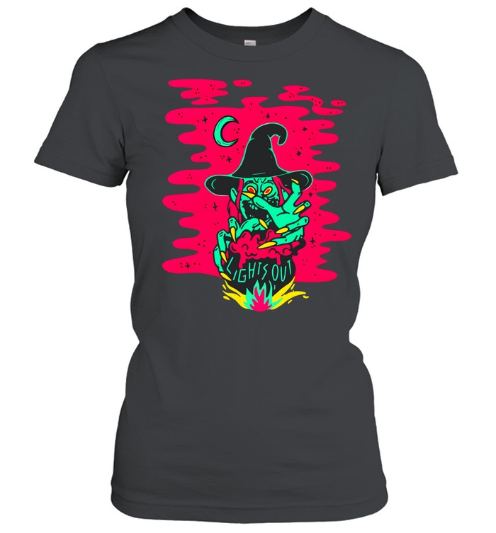 Lights Out Podcast Halloween Women T-Shirt