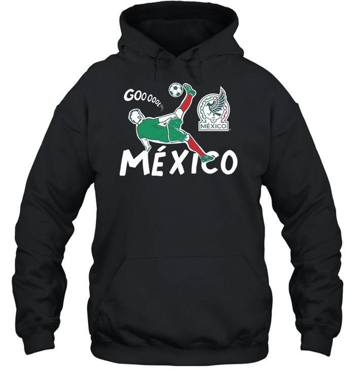 Mexico Soccer Gooool Gooooal Bicycle Kick Sport Fan Mexican National Team Hoodie