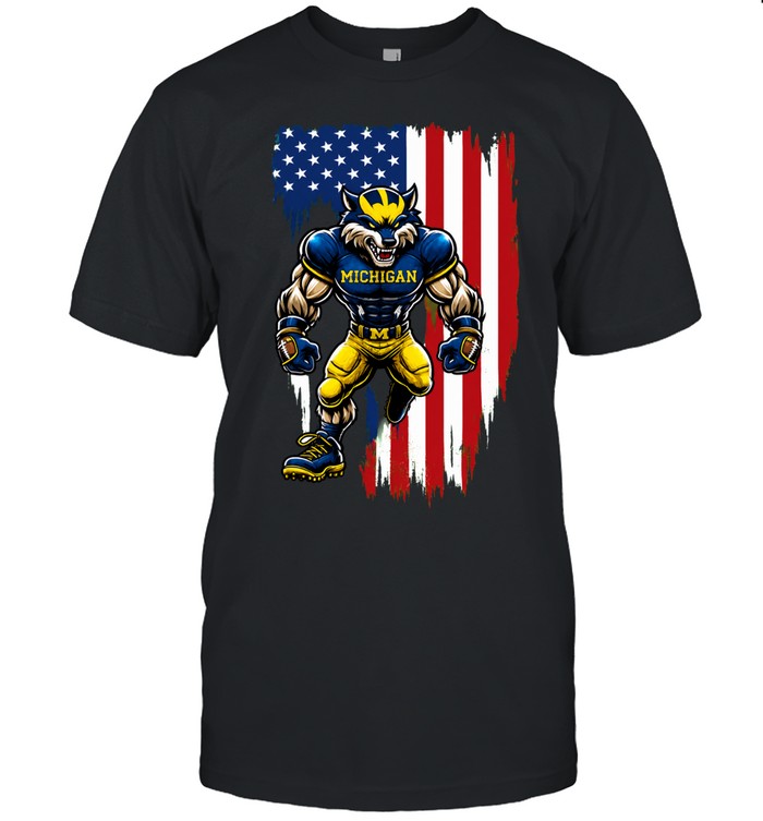 Michigan Wolverines We The People mascot Unisex T-Shirt