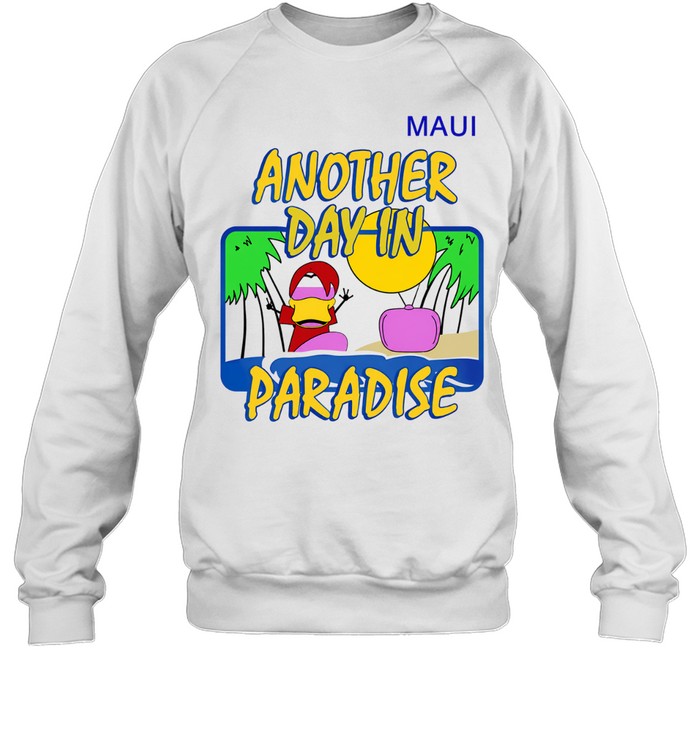 Mike Butters Pepsiman wearing another day in paradise Sweatshirt