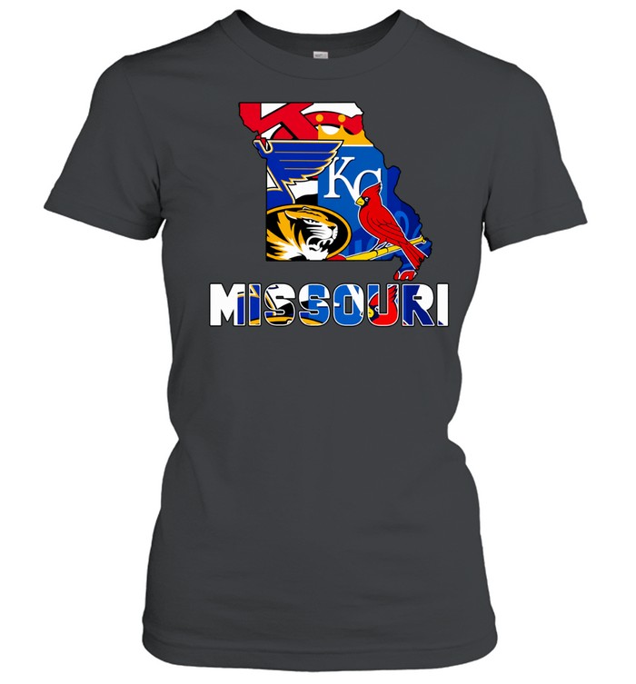Missouri Sports Teams St Louis Cardinals Women T-Shirt
