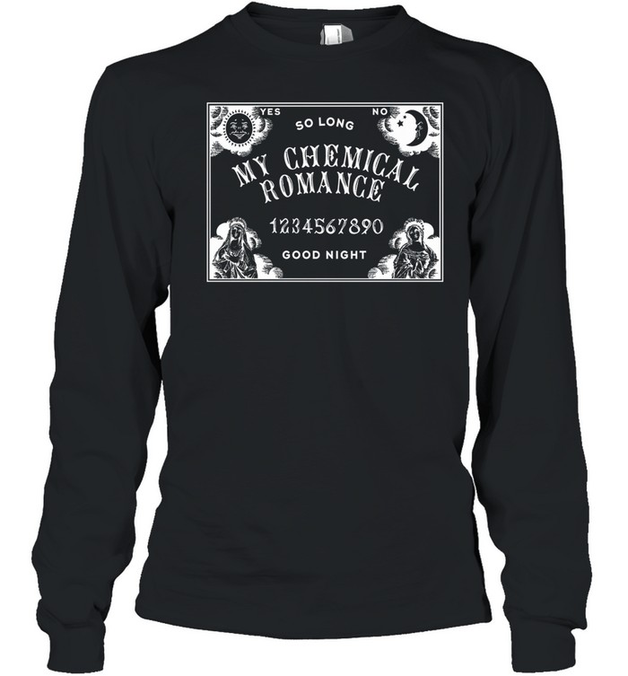 My Chemical Romance Ouija Board So Long Good Night Long Sleeve Tee
