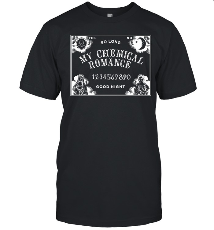 My Chemical Romance Ouija Board So Long Good Night Unisex T-Shirt