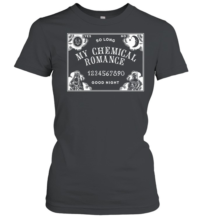 My Chemical Romance Ouija Board So Long Good Night Women T-Shirt