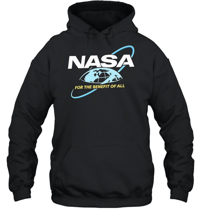 NASA Space Agency For the Benefit of All Logo Hoodie