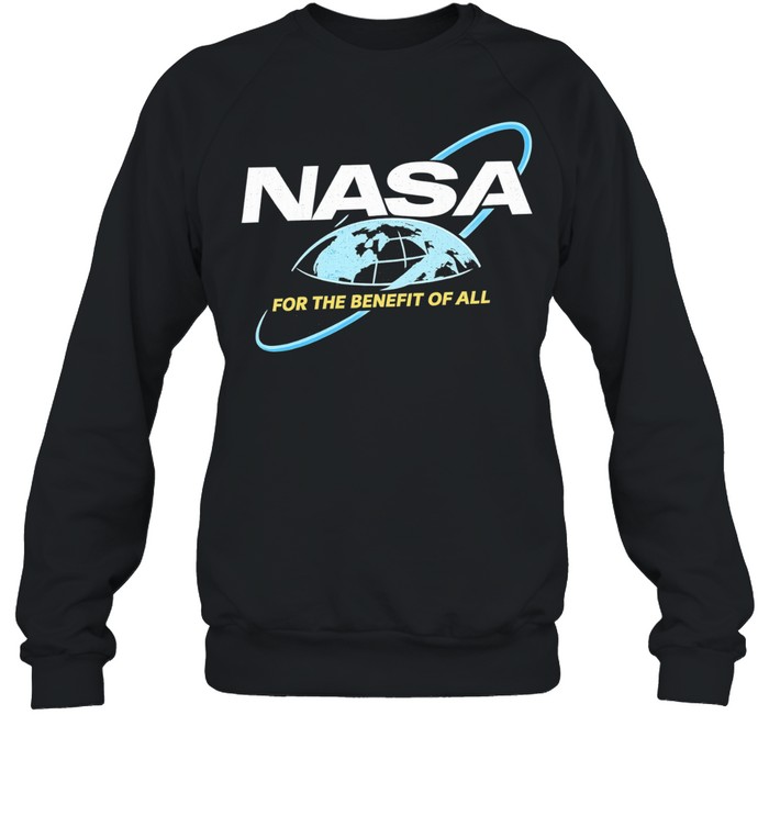 NASA Space Agency For the Benefit of All Logo Sweatshirt