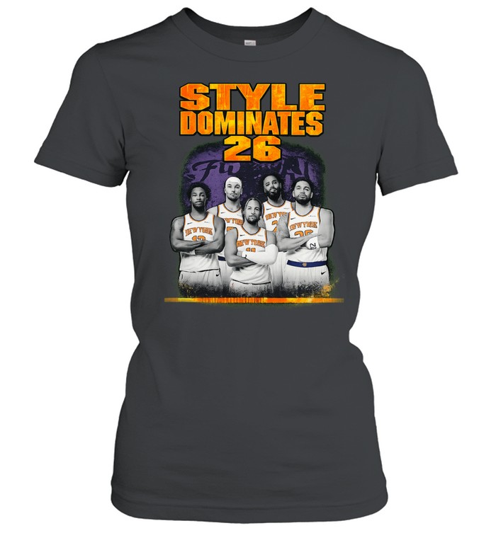 New York Knicks Style Dominates 26 Basketball Women T-Shirt